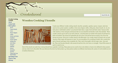 Desktop Screenshot of crookedwood.net