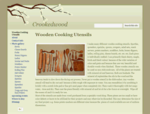 Tablet Screenshot of crookedwood.net